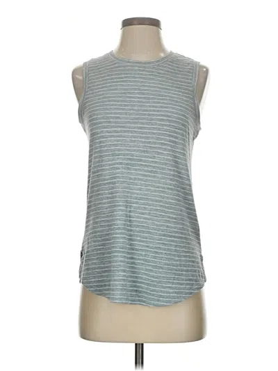 Pre-owned Athleta Sleeveless T-shirt In Gray