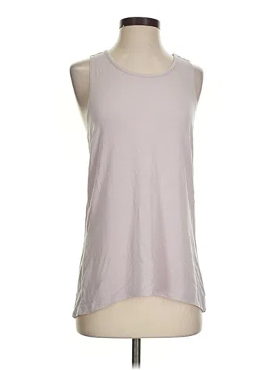 Pre-owned Athleta Sleeveless T-shirt In Gray