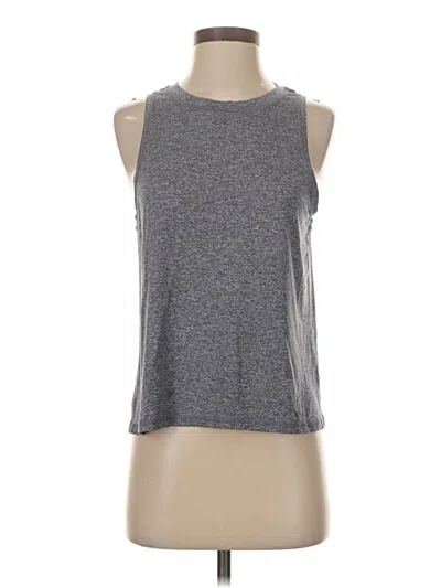 Pre-owned Athleta Sleeveless T-shirt In Gray