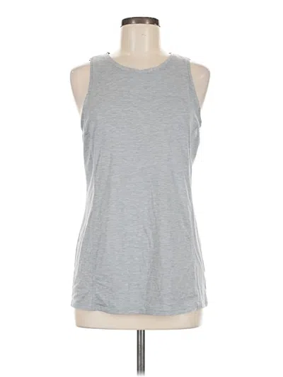 Pre-owned Athleta Sleeveless T-shirt In Gray