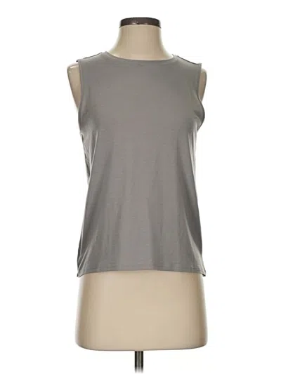 Pre-owned Athleta Sleeveless T-shirt In Gray