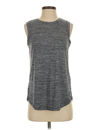 Pre-owned Athleta Sleeveless T-shirt In Gray