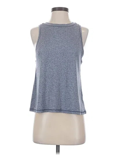 Pre-owned Athleta Sleeveless T-shirt In Gray