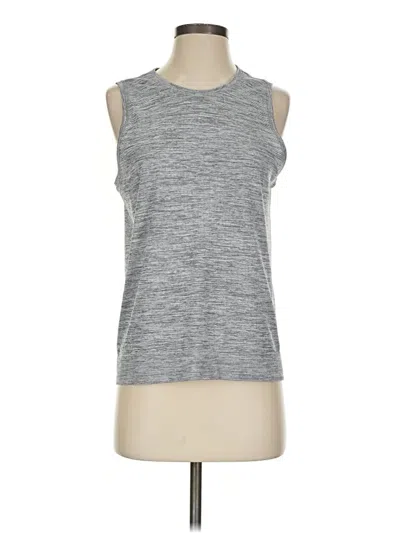 Pre-owned Athleta Sleeveless T-shirt In Gray
