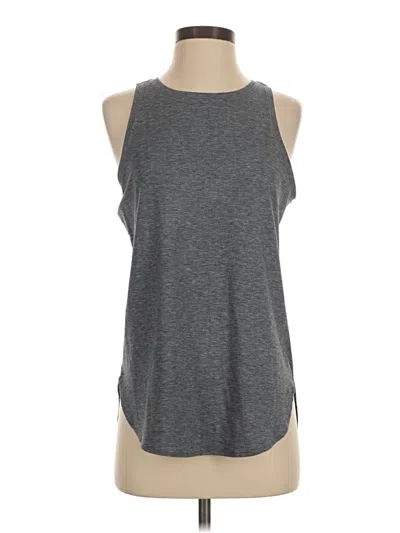 Pre-owned Athleta Sleeveless T-shirt In Gray