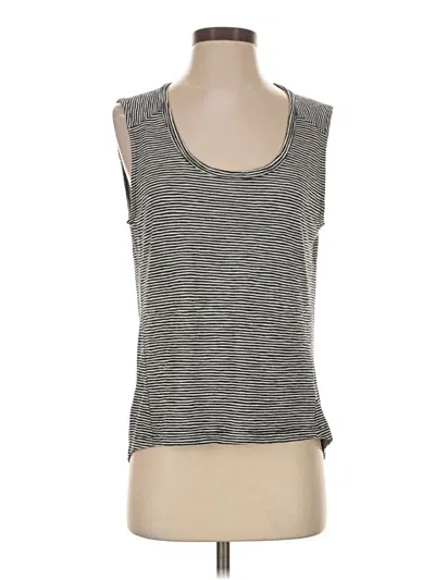Pre-owned Athleta Sleeveless T-shirt In Gray