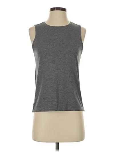 Pre-owned Athleta Sleeveless T-shirt In Gray