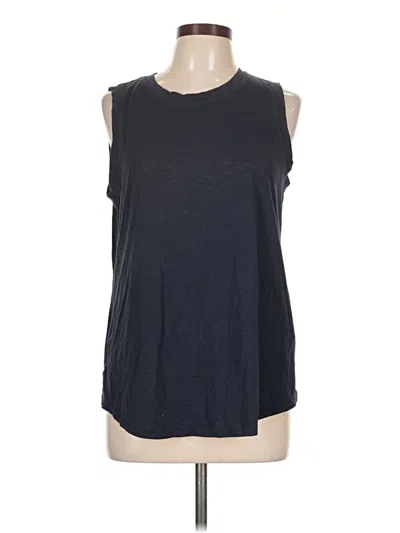 Pre-owned Athleta Sleeveless T-shirt In Gray