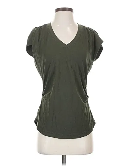 Pre-owned Athleta Sleeveless T-shirt In Green