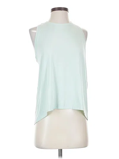 Pre-owned Athleta Sleeveless T-shirt In Green