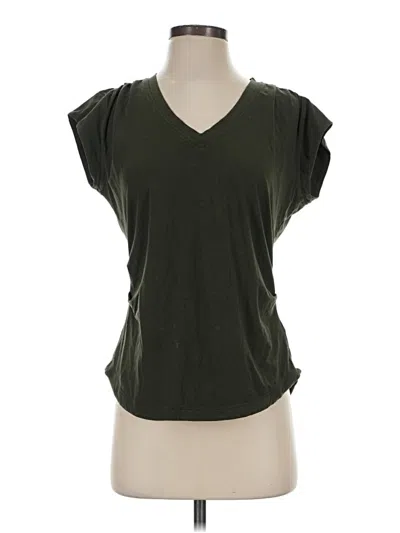 Pre-owned Athleta Sleeveless T-shirt In Green