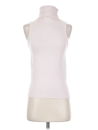 Pre-owned Athleta Sleeveless T-shirt In Ivory