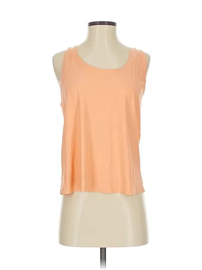 Pre-owned Athleta Sleeveless T-shirt In Orange