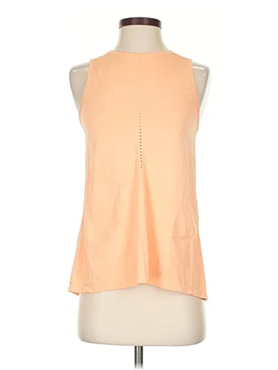 Pre-owned Athleta Sleeveless T-shirt In Orange