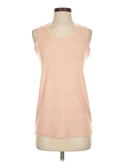 Pre-owned Athleta Sleeveless T-shirt In Orange