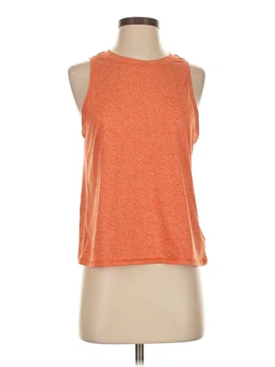 Pre-owned Athleta Sleeveless T-shirt In Orange