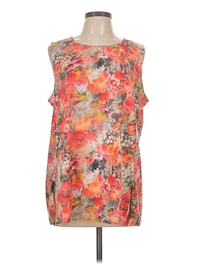 Pre-owned Athleta Sleeveless T-shirt In Orange