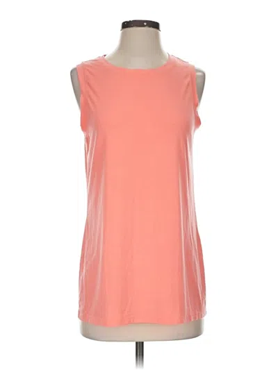 Pre-owned Athleta Sleeveless T-shirt In Orange
