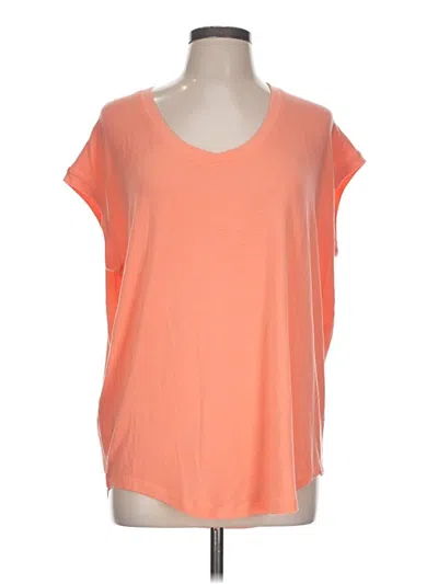 Pre-owned Athleta Sleeveless T-shirt In Orange