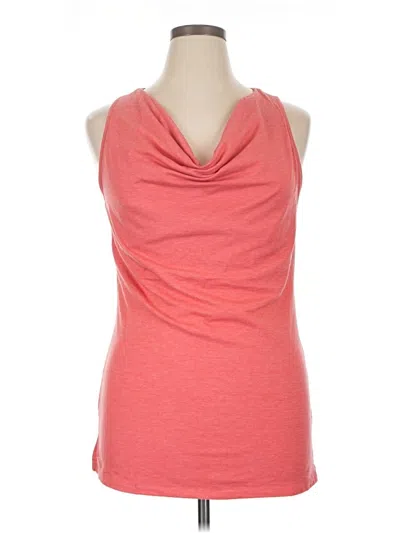 Pre-owned Athleta Sleeveless T-shirt In Orange
