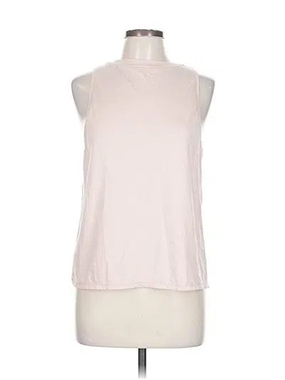 Pre-owned Athleta Sleeveless T-shirt In Pink