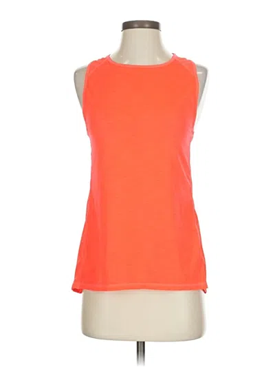 Pre-owned Athleta Sleeveless T-shirt In Pink