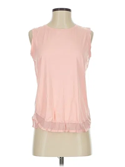 Pre-owned Athleta Sleeveless T-shirt In Pink