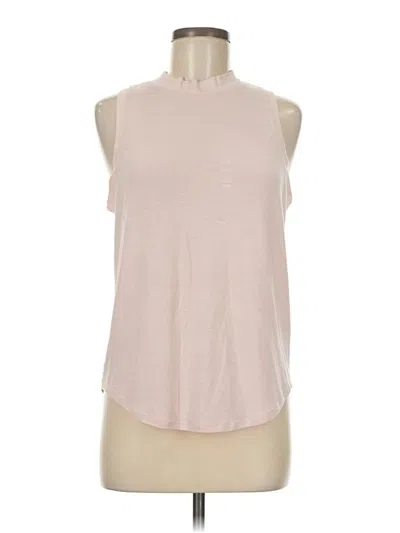 Pre-owned Athleta Sleeveless T-shirt In Pink