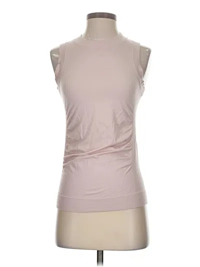 Pre-owned Athleta Sleeveless T-shirt In Pink