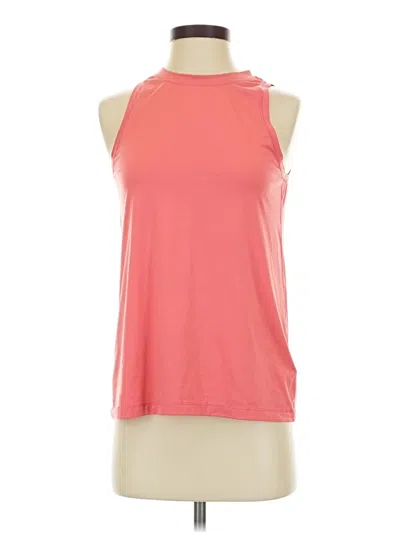 Pre-owned Athleta Sleeveless T-shirt In Pink