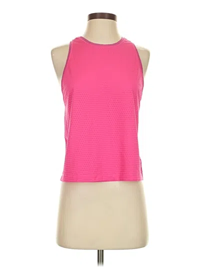 Pre-owned Athleta Sleeveless T-shirt In Pink