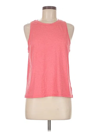Pre-owned Athleta Sleeveless T-shirt In Pink