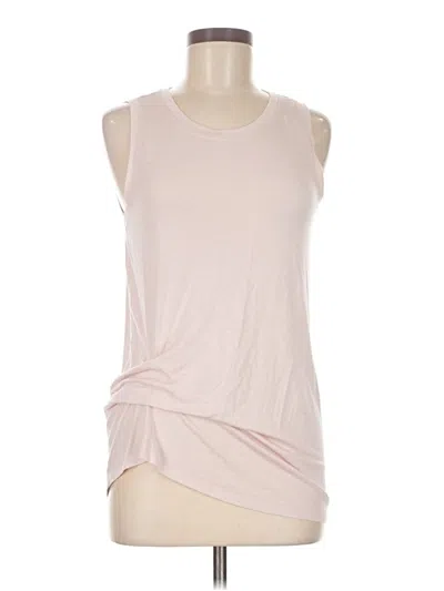 Pre-owned Athleta Sleeveless T-shirt In Pink