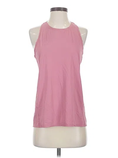 Pre-owned Athleta Sleeveless T-shirt In Pink