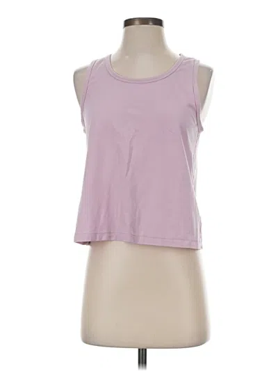 Pre-owned Athleta Sleeveless T-shirt In Pink