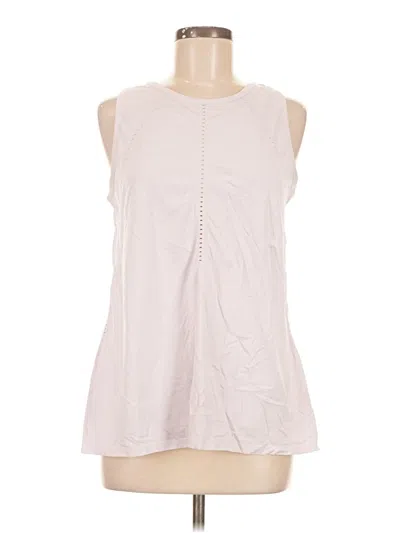 Pre-owned Athleta Sleeveless T-shirt In Pink