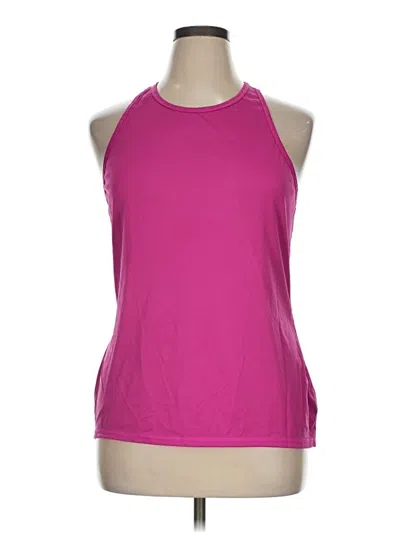 Pre-owned Athleta Sleeveless T-shirt In Pink
