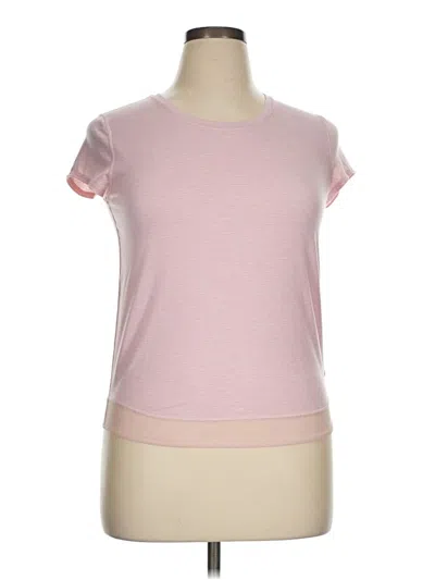Pre-owned Athleta Sleeveless T-shirt In Pink