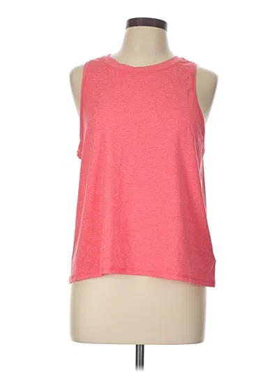 Pre-owned Athleta Sleeveless T-shirt In Pink