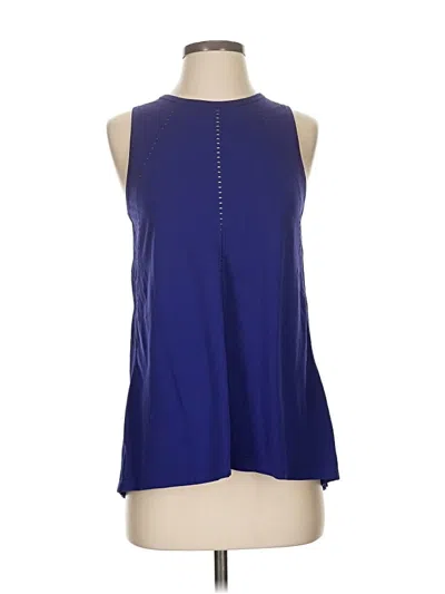 Pre-owned Athleta Sleeveless T-shirt In Purple