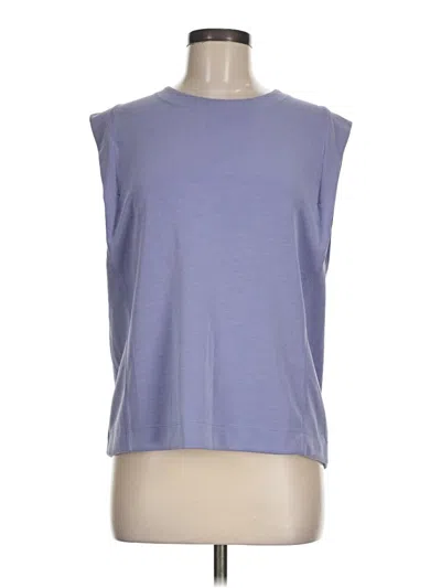 Pre-owned Athleta Sleeveless T-shirt In Purple