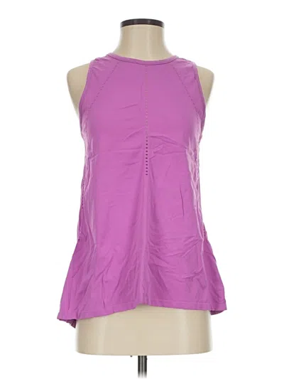 Pre-owned Athleta Sleeveless T-shirt In Purple