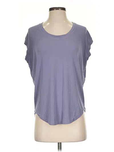 Pre-owned Athleta Sleeveless T-shirt In Purple