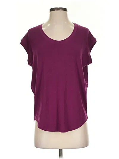 Pre-owned Athleta Sleeveless T-shirt In Purple