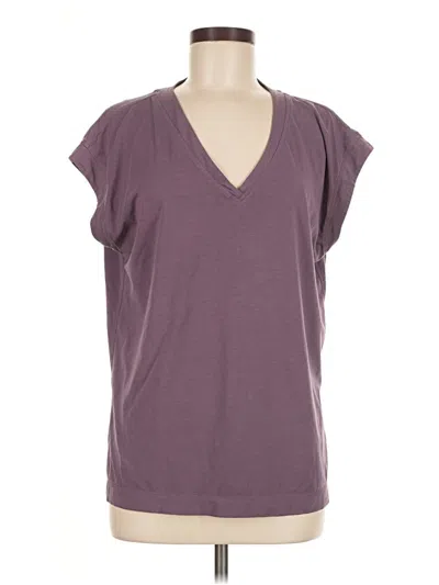 Pre-owned Athleta Sleeveless T-shirt In Purple