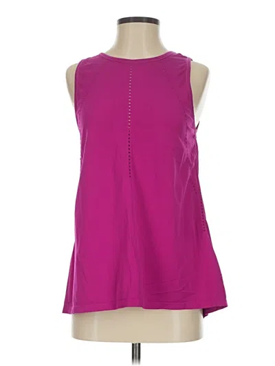 Pre-owned Athleta Sleeveless T-shirt In Purple
