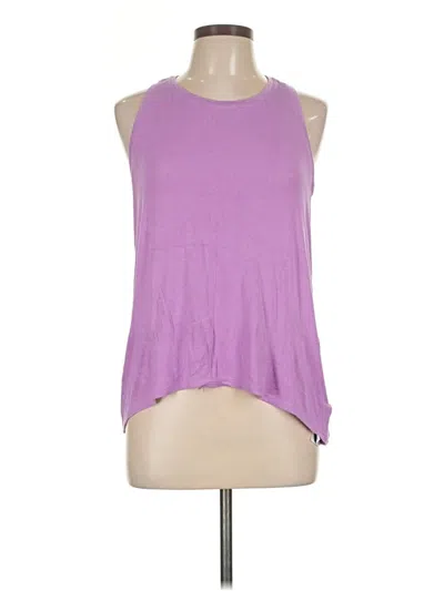 Pre-owned Athleta Sleeveless T-shirt In Purple