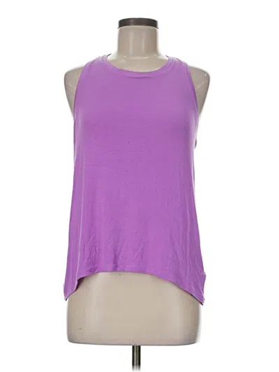 Pre-owned Athleta Sleeveless T-shirt In Purple