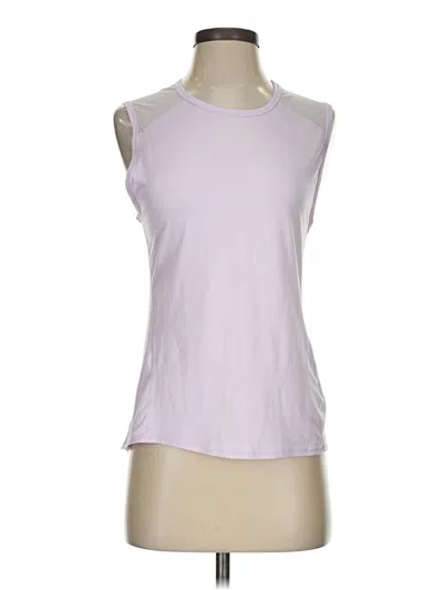 Pre-owned Athleta Sleeveless T-shirt In Purple