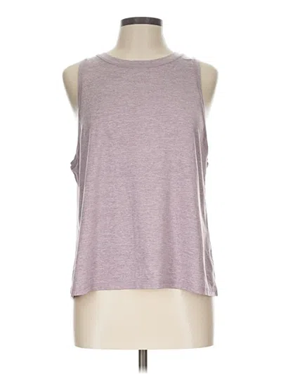 Pre-owned Athleta Sleeveless T-shirt In Purple